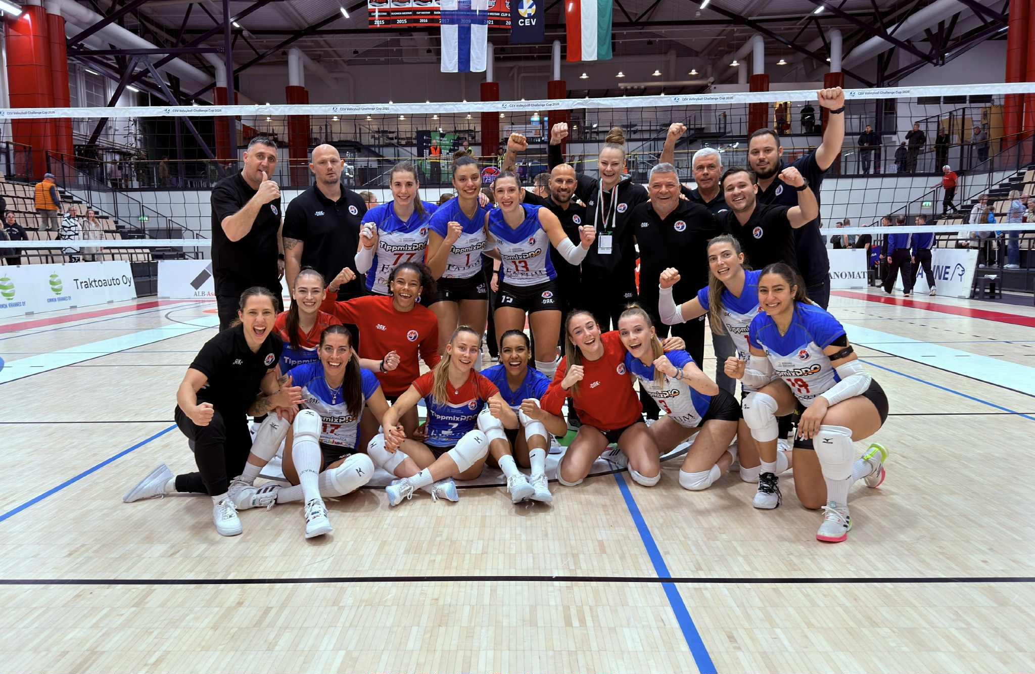 Nagy csata után továbbjutás a Challenge Kupában!