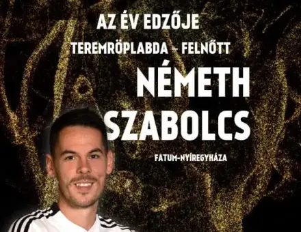NÉMETH SZABOLCS AZ ÉV EDZŐJE!