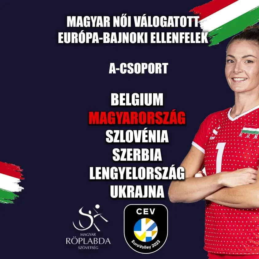 NŐI RÖPLABDA EB 2023 - Nehéz csoportba került válogatottunk