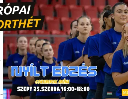 A SPORT MINDENKIÉ! - EURÓPAI SPORTHÉT NYÍREGYHÁZÁN.