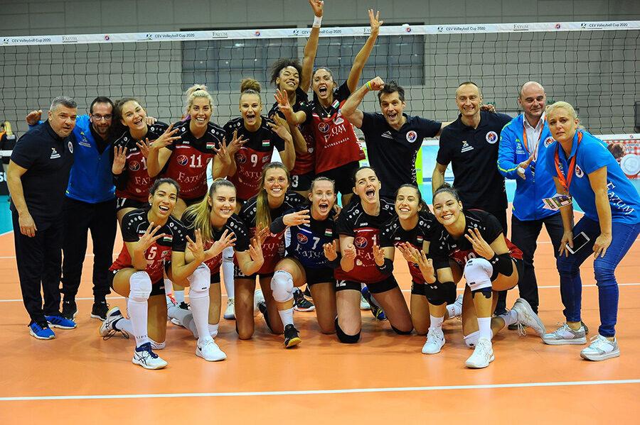 Továbbjutás a CEV Kupában