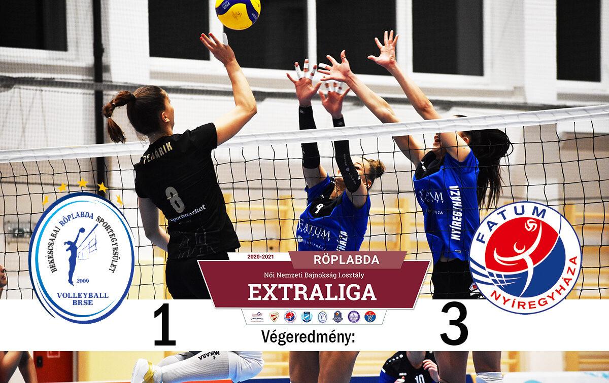 Visszavágtunk a Békéscsabának