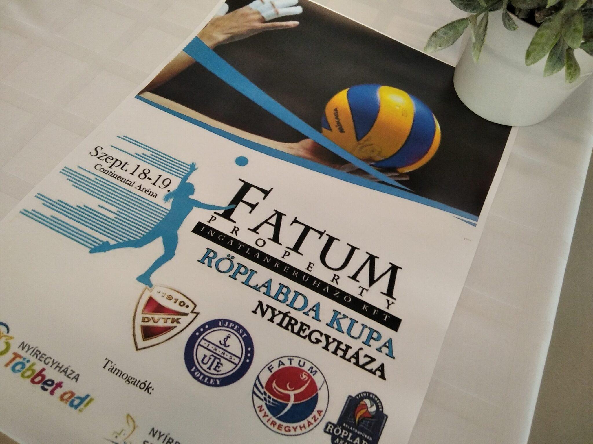 Fatum Property Kupa - Sajtótájékoztató