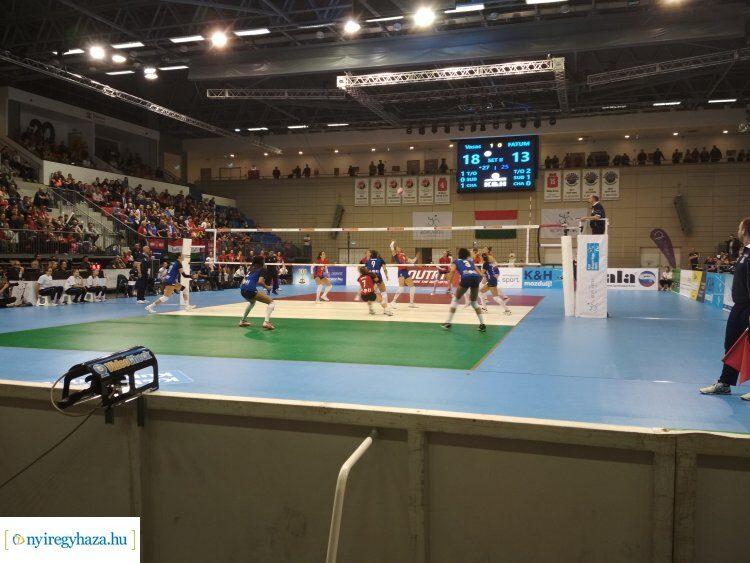 Női Röplabda Magyar Kupa - A Vasas drámai meccsen legyőzte a Fatum Nyíregyházát